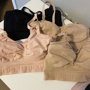 *bundle of 4 sublime pumping/nursing bras